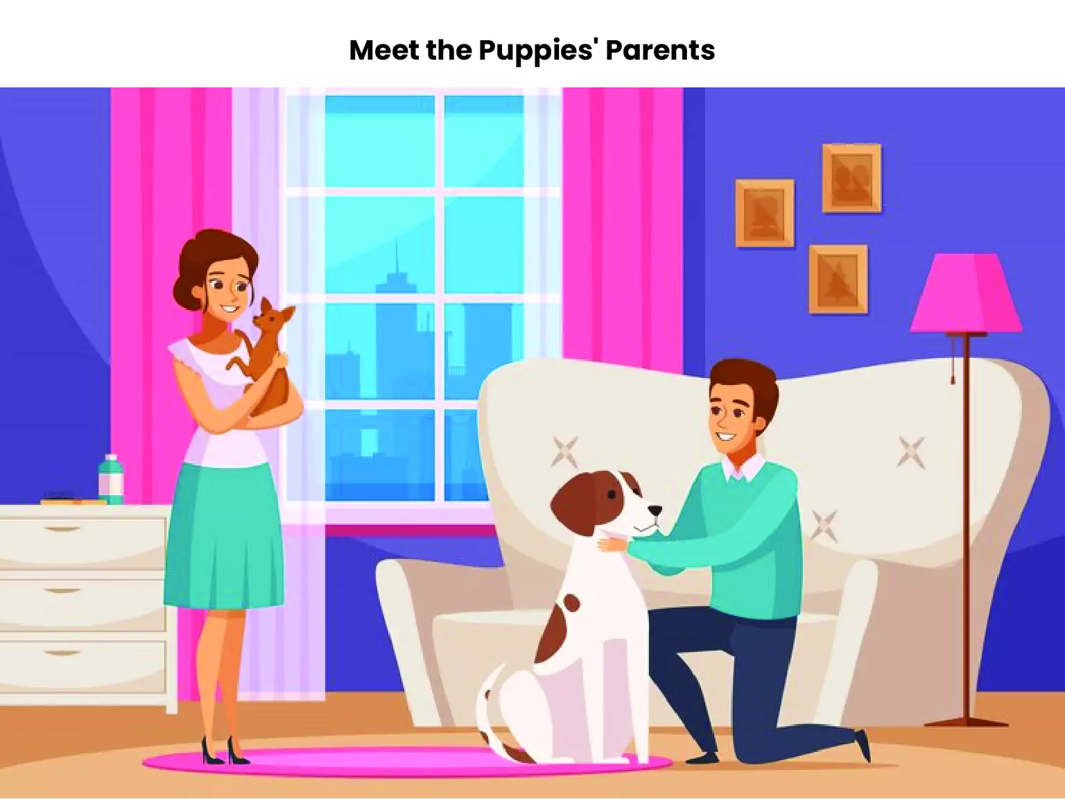 Meet the Puppies' Parents 