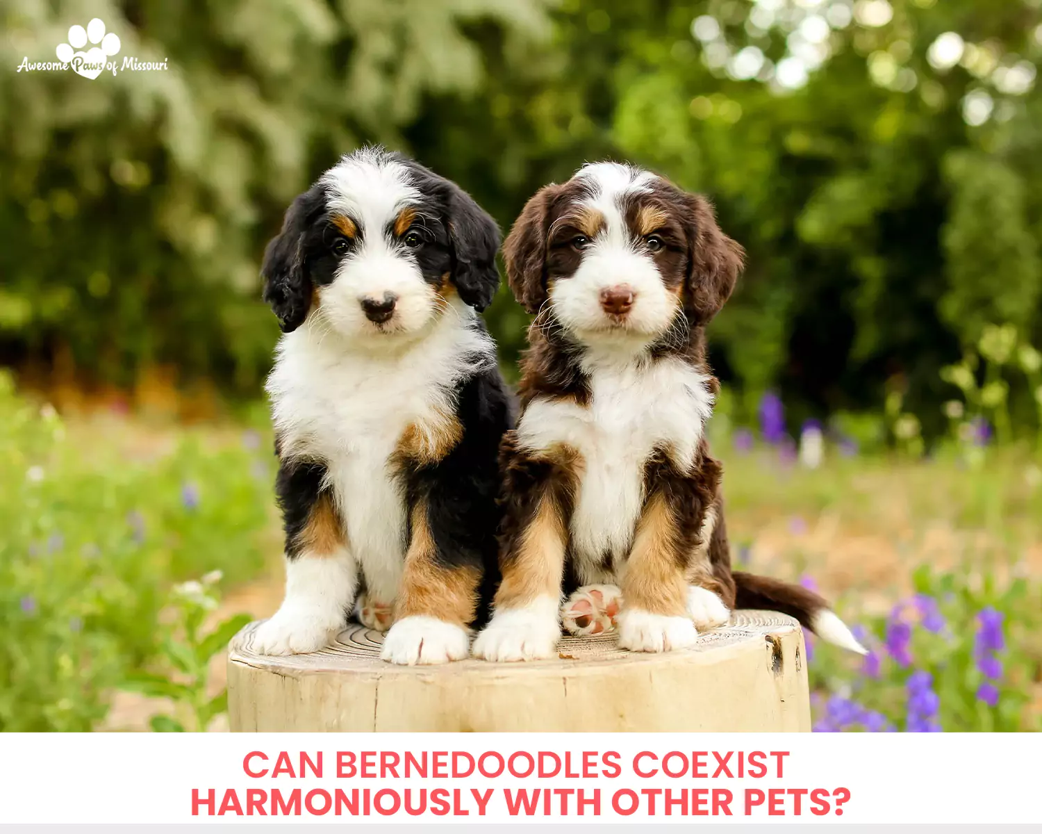 Can Bernedoodles Coexist Harmoniously with Other Pets?